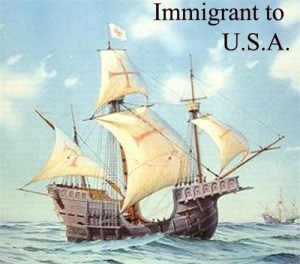 Immigrant ship picture for ancestry
